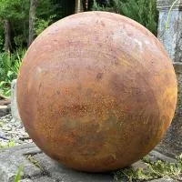 Стальная сфера — 3D КОРТЕН (518913) ∅ 1500 мм. Красноярск