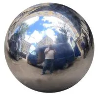 Шар ø 650 мм. полый полированный (517586) монтаж - сфера арт-объект пустотелая  в Красноярске
