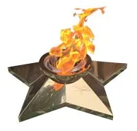 Звезда с газовой горелкой (518315) сертификат комплект горелка ГВД 379 10 89 00 ПС вечный огонь ø 600 мм. пустотелая  в Красноярске