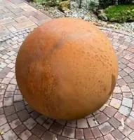 Кортеновский шар — дизайн (518925) ∅ 800 мм. Красноярск 