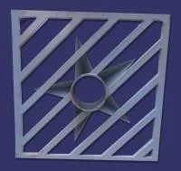 Звезда стальная (197146) монтаж комплект горелка ГВД 379 10 89 00 ПС вечный огонь ø 1000 мм. пустотелая  в Красноярске