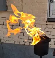 Газовая горелка ГВД 379 10 89 00 ПС (514268) сертификат вечный огонь ø 154 мм. ветроустойчивая  в Красноярске