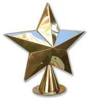 Звезда двусторонне выпуклая ø 350 (517612) сертификат на обелиск - стела памятник мм. пустотелая  в Красноярске