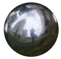 Шар ø 250 мм. полый полированный (517579) производство - сфера арт-объект пустотелая  в Красноярске