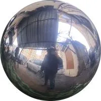 Шар ø 450 мм. полый полированный (517582) производство - сфера арт-объект пустотелая  в Красноярске