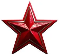 Красная звезда горячая эмаль нержавеющая сталь в Красноярске (518428)