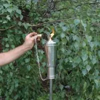 Коста река факел (197423) монтаж тики садовые факелы ø 120 мм. универсальная  в Красноярске