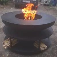 Стол для костра поленница (197212) поставка все ø 1000 мм. универсальная  в Красноярске