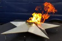 Звезда (газовая горелка) (197132) производство комплект горелка ГВД 379 10 89 00 ПС - вечный огонь ø 1100 мм. ветроустойчивая  в Красноярске