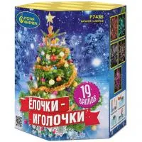 Салют Елочки-иголочки Р7475 купить от производителя Русский Фейерверк — Красноярск