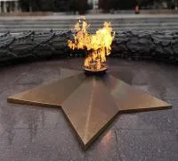 Звезда вечного огня листовая бронза чугун в Красноярске (518589)