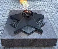 Вечный огонь фигурная подложка литье из чугуна (NSO-PiroClub) в Красноярске