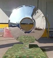 Линза арт объект (519058) ∅ 1000 сталь AISI304 Красноярск 