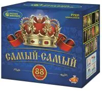Фейерверк Самый-самый. Купить Фейерверк Самый-самый Р7531 — магазин продажа салютов недорого —  Красноярск, производитель Русский фейерверк - Русская пиротехника, доставка по России  +7 963 711 89 03 — Красноярск | krasnoyarsk.piroclub.ru