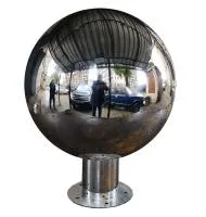 Сфера шар ø 500 мм. (517180) монтаж - арт-объект пустотелая  в Красноярске