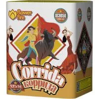 Батарея салютов Коррида ОС8050 купить от производителя Русский Фейерверк — Красноярск