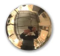 Шар латунь ø 100 мм. (517569) производство - сфера арт-объект пустотелая  в Красноярске