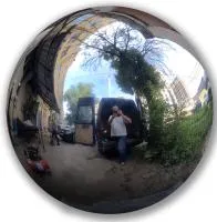 Шар ø 850 мм. полый полированный (517590) производство - сфера арт-объект пустотелая  в Красноярске