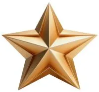 Звезда из латуни элемент декора на памятник в Красноярске (518509)