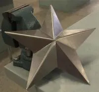 Звезда из углеродистой стали на памятник в Красноярске (518462)