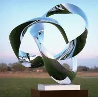 Кольца из нержавеющей стали скульптура (518288) производство арт-объект  в Красноярске