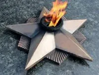 Вечный огонь СССР литая бронза патина в Красноярске (518554)