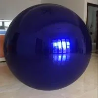 Шары цветные из нержавейки (198305) сертификат - сфера арт-объект ø 1000 мм. пустотелая  в Красноярске