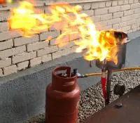 Газовая горелка электро розжиг (514267) монтаж вечный огонь ø 154 мм. ветроустойчивая  в Красноярске