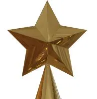 Вершина памятника в форме звезды в Красноярске (518485)