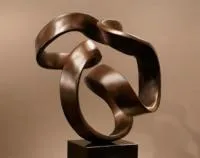 Кольцо из бронзы скульптура (518289) монтаж арт-объект  в Красноярске