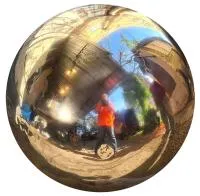 Шар полированный ø 700 мм. (514270) сертификат - сфера арт-объект пустотелая  в Красноярске