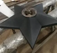 Звезда из чугуна ø 1100 (518227) сертификат комплект горелка ГВД 379 10 89 00 ПС вечный огонь 1000 мм. монолит - литье  в Красноярске