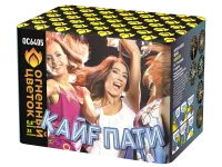 Батарея салютов Кайф-пати ОС6405 купить от производителя Огненный Цветок — Красноярск