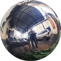 Шар ø 350 мм. полый полированный (517580) монтаж - сфера арт-объект пустотелая  в Красноярске