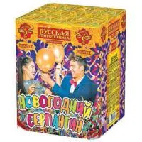 Салют Новогодний серпантин РС7128 купить от производителя Русская Пиротехника — Красноярск