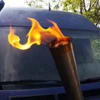 Факел сценический левкой (197153) сертификат жидкость факелы ø 135 мм. ветроустойчивая  в Красноярске