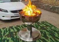 Чаша торжественного огня афины (51756458) производство для ø 360 мм. ветроустойчивая в Красноярске