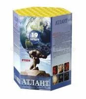 Батарея салютов Атлант. Купить Батарея салютов Атлант Р7054ФМ — магазин продажа салютов недорого —  Красноярск, производитель Русский фейерверк - Русская пиротехника, доставка по России  +7 963 711 89 03 — Красноярск | krasnoyarsk.piroclub.ru
