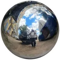 Полая сфера ø 1000 мм. (514269) производство - арт-объект пустотелая  в Красноярске
