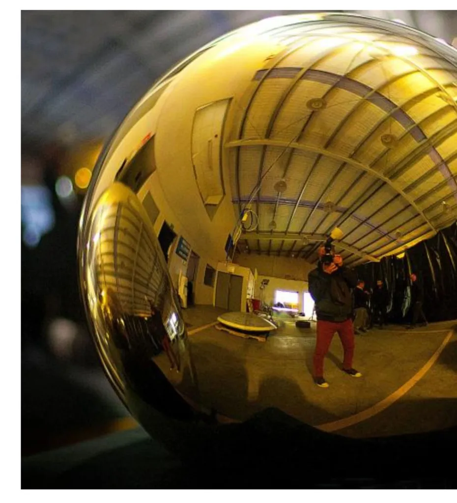 Стальная сфера - полировка до зеркального блеска в Красноярске