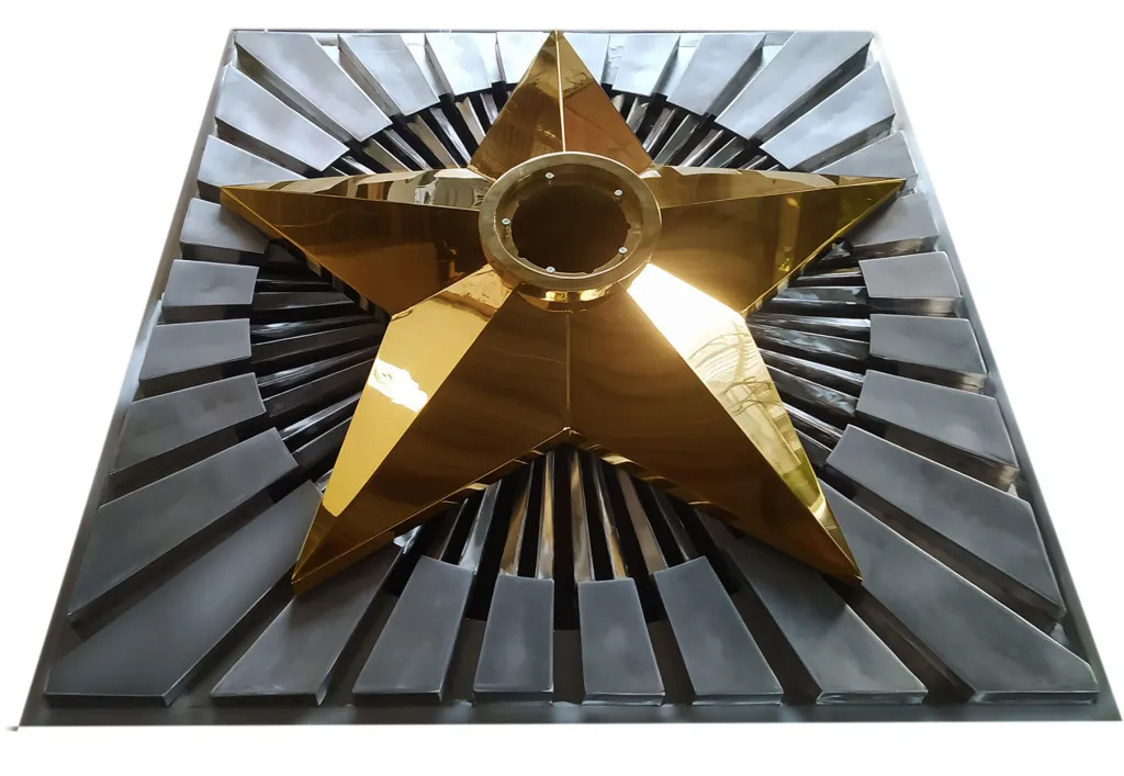 Решётка для вечного огня на заказ в Красноярске